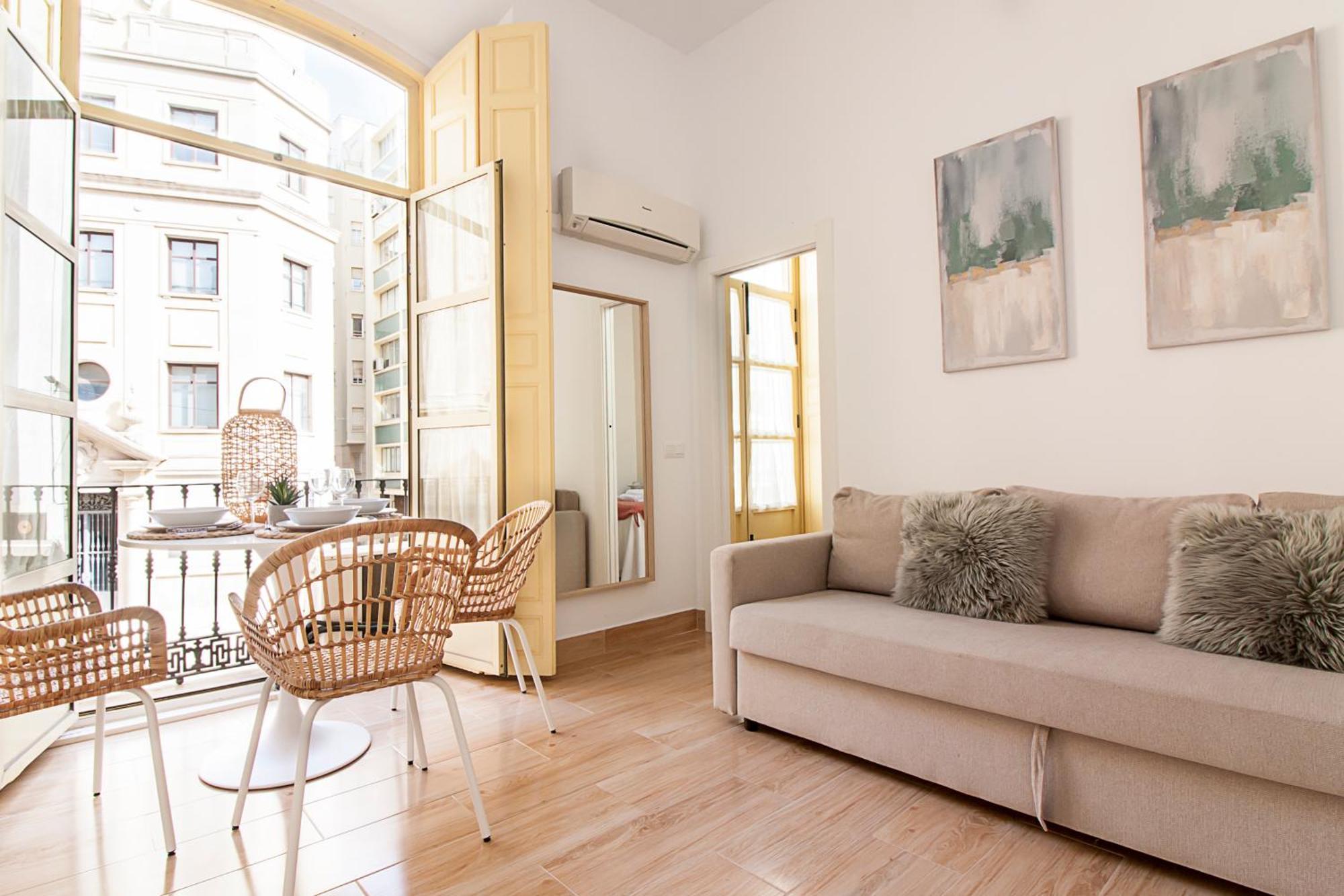 Ferienwohnung Malaga Center Flat Cathedral Exterior foto