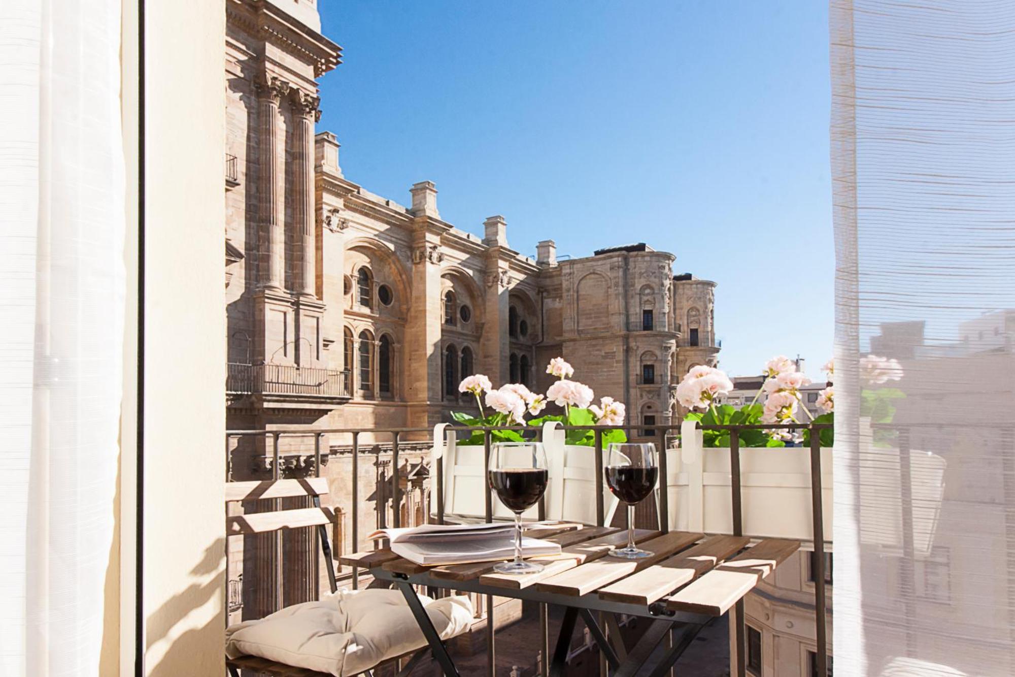 Ferienwohnung Malaga Center Flat Cathedral Exterior foto